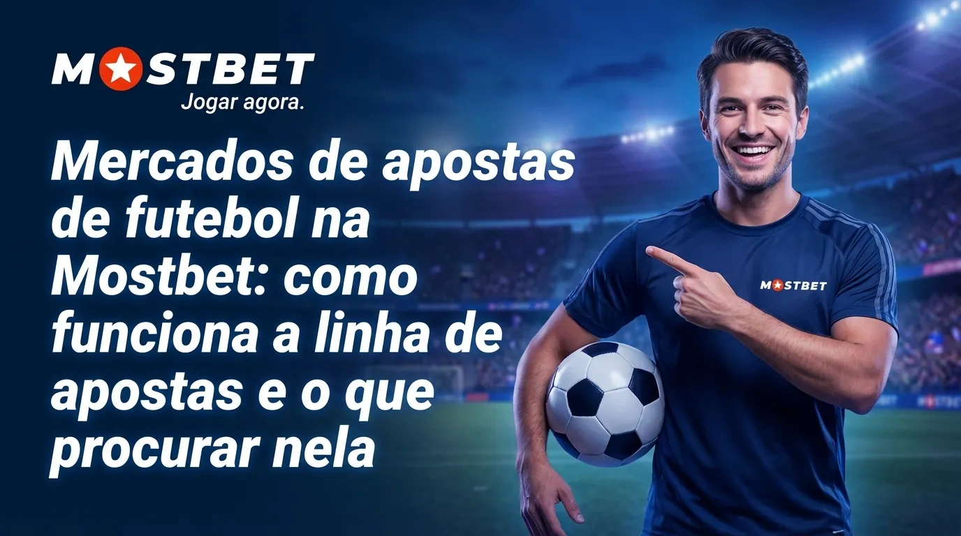 Mercados de apostas de futebol na Mostbet: como funciona a linha de apostas e o que procurar nela