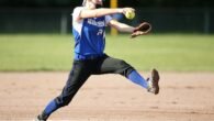 Caitlin Reilly earned all three wins Wednesday for the Blue Crew. Photo by Jeff Pexton - Perfect Game Imaging
