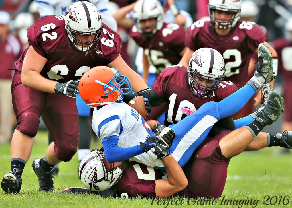 The Oriskany defensive unit was equally dominant this afternoon. (Photo By - Jeff Pexton - Perfect Game Imaging) 